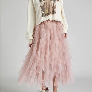 Elegant Pink Tulle Skirt💕